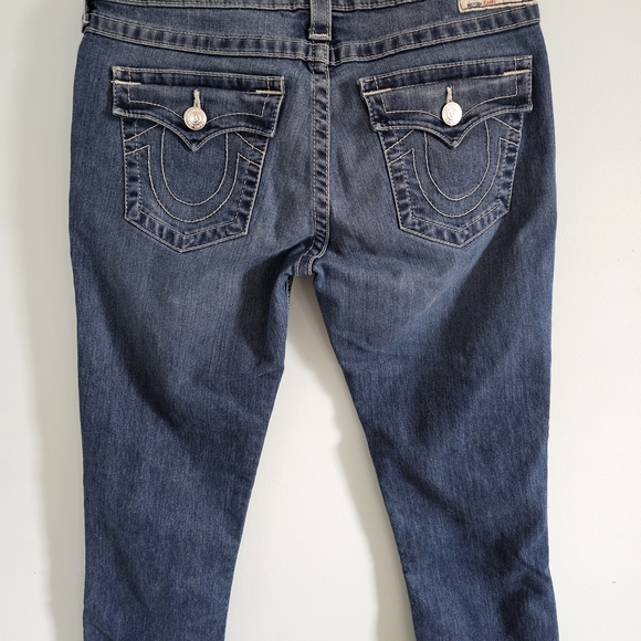 True Religion Dark Blue Women's Skinny Jeans - Picture 1 of 7